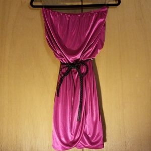 Speechless Magenta Dress w/Black Belt New w/Tags